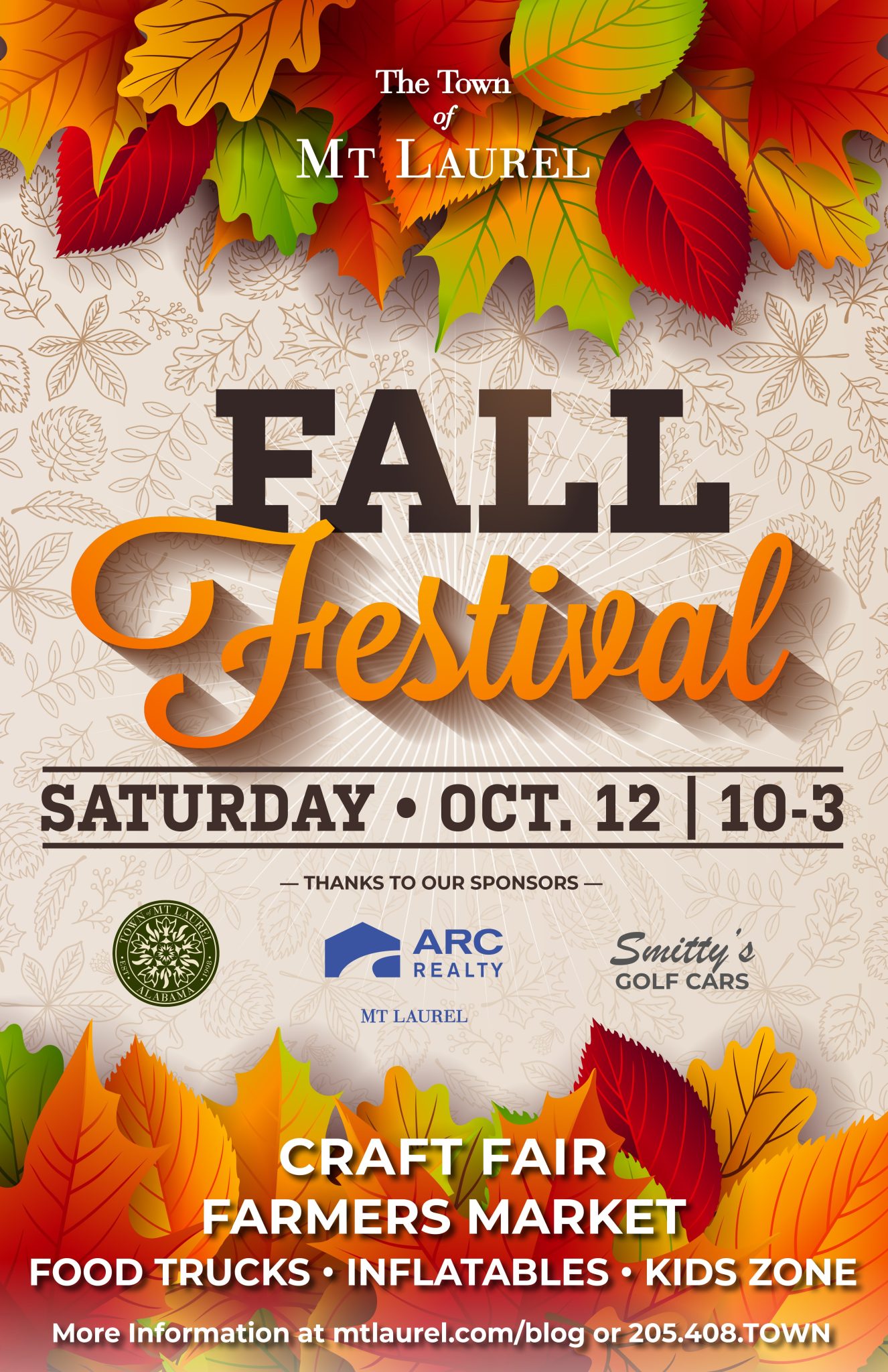 2024 Fall Festival WAITLIST Vendor Registration! The Town Of Mt Laurel