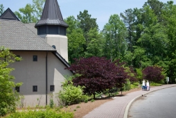 Double Oak Community Church is located in Mt Laurel's town center.   